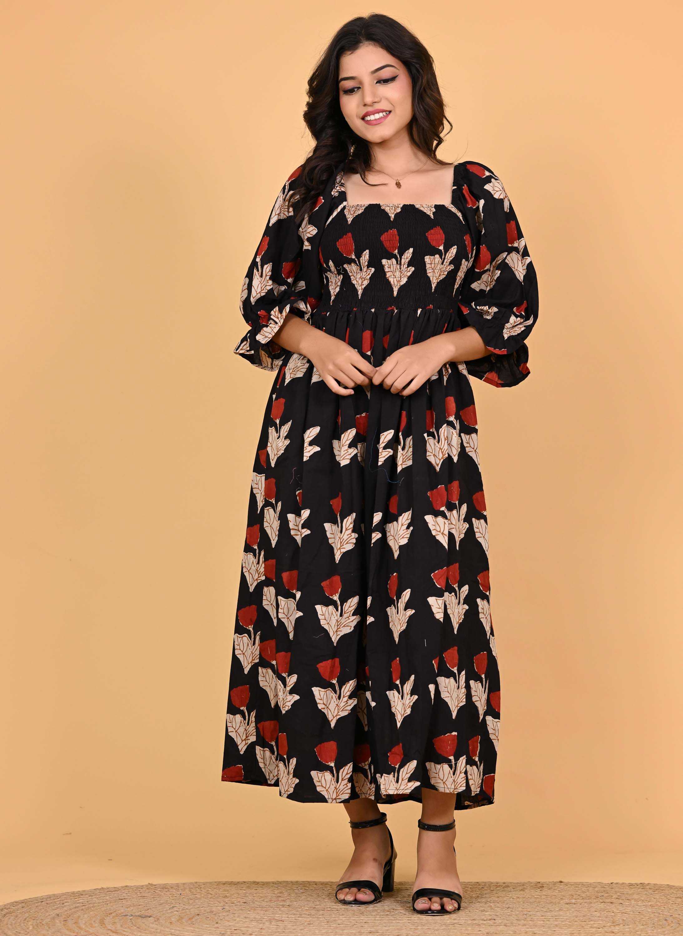 Cotton Women Long Dress